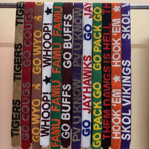 Nouvelles Ceintures Perlées Personnalisables pour Événements Sportifs, Équipes, Stades, Mode Collège et École, Idéales pour Filles, Utilisation Promotionnelle - Product Image 1