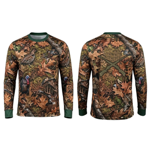 เสื้อเชิ้ตสำหรับล่าสัตว์ลายพราง Stalwart Impex รุ่น Late Season ผ้าฝ้ายทอพิเศษแบบ Thermal Washed แขนยาวบุขนกันหนาว กันน้ำ เหมาะสำหรับกิจกรรมกลางแจ้ง ตลาดอเมริกาและยุโรป - Product Image 5