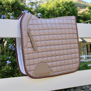 Tissu d'équitation en PU pour dressage, respirant, absorbant les chocs, antidérapant, épaissi, résistant à l'usure, pour l'entraînement et le saut d'obstacles - Product Image 2