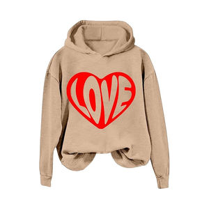 Sweats à capuche haut de gamme avec impression en relief, doublure en polaire épaisse, coupe structurée et motifs graphiques audacieux, idéaux pour la mode streetwear haut de gamme. - Product Image 1