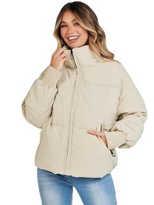 Elegante Chaqueta larga acolchada para mujer, abrigo relleno de plumón con capucha para mujer para la temporada fría de invierno, opciones de talla grande - Product Image 4