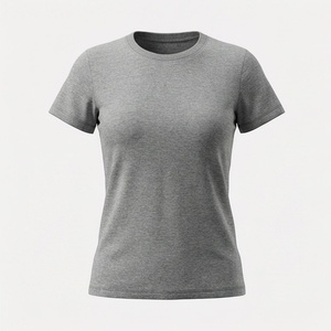 T-shirt de sport personnalisé pour femmes et filles, logo personnalisé de haute qualité, tissu en coton respirant, vêtements décontractés confortables - Product Image 1