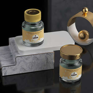 Bouteille en verre de qualité alimentaire scellée sous vide pour l'emballage de miel, de sauce et de pouding pour nids d'oiseaux, 75 ml, haute qualité, vente en gros - Product Image 1