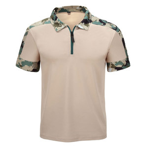 Chemise décontractée pour homme en tricot 100% coton avec logo personnalisé, manches courtes, respirante, grandes tailles et personnalisable - Product Image 1