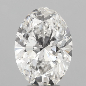 Diamant de laboratoire ovale brillant Ilois 3.10 CT, couleur F, clarté VVS2, type CVD IIa, certifié IGI pour la fabrication de bijoux - Product Image 1