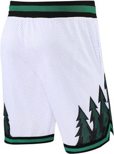 Shorts de basketball personnalisés en satin de haute qualité, respirants, style rétro, pour l'entraînement sportif et la gym, marque privée - Product Image 3