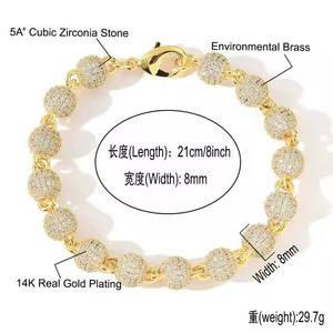 Wholesale Supply Handmade Luxury Moissanite Diamond Cuban Link Bracelet <b>for</b> <b>Men</b> and Women Available <b>for</b> Export Price - Product Image 6