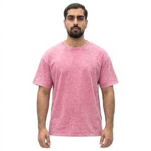 Camiseta de Algodón para Hombre, Corte Regular, Color Verde Oliva, Cuello Redondo, Manga Corta, Estilo Casual, Tejido Jersey, Lavado, Transpirable, 220g - Product Image 2