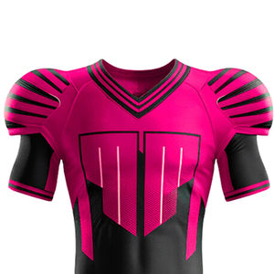 Uniforme de Fútbol Personalizado al por Mayor, Camiseta Deportiva de Secado Rápido, Sublimada, para Árbitro de Fútbol Americano - Product Image 4