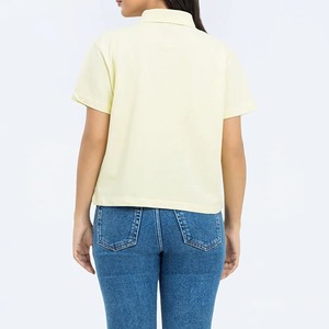 Packs de polos décontractés à col pour femmes, personnalisables, chemises de tennis pour femmes, hauts de golf respirants à manches courtes pour femmes, vierges, OEM - Product Image 5