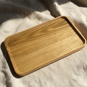 Platos Rectangulares de Madera de Fresno para Servir, Diseño Minimalista Sólido - Product Image 2