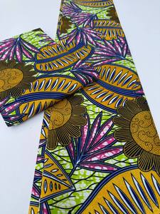 Estampado de cera Africana duradero y tela de algodón Ankara con diseños holandeses vibrantes para accesorios de moda y sastrería - Product Image 6