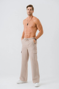 Jeans à jambes larges en denim 100% coton vintage pour homme, sur mesure, service OEM, imperméable, respirant, respectueux de l'environnement - Product Image 4