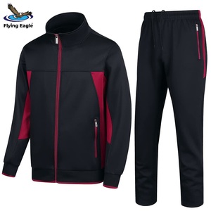 Ensemble de survêtement pour homme personnalisé, coton écologique, molleton, gym, course à pied, jogging, vêtements de sport, vente en gros - Product Image 1