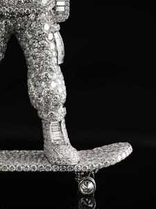 จี้เพชรโมอิสซาไนต์แบบกำหนดเอง Bereal ประดับเพชรโมอิสซาไนต์ VVS เงินแท้ 925 พร้อมสร้อยคอสำหรับผู้ชาย รับรองโดย IGI เครื่องประดับคุณภาพสูง สไตล์ฮิปฮอป - Product Image 4