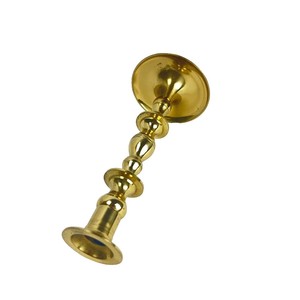 Wholesale Customizable Brass Candlestick Holder with Classic Design for Home & Hotel Decoration - Product Image 4