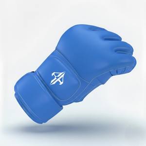 Guantes de Boxeo para Hombre de Primera Calidad, Cierre Personalizado, Muñeca de Cuero PU, Medios Dedos, Ligeros, con Cordones, Marca Rivian - Product Image 2