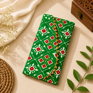 Printed Fabric <b>Envelope</b> for Wedding Shagun <b>Gift</b>, Designer Handmade Cash Cover, Traditional Festive <b>Gift</b> <b>Envelope</b> - Product Image 3