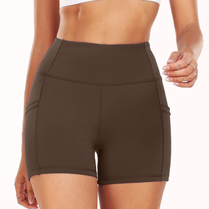 Shorts pour femmes, extensibles, à séchage rapide, taille haute, style streetwear, amples, respirants, pour la gym et le fitness - Product Image 2