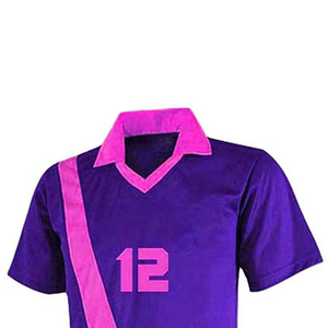 Turn <b>Down</b> Collar V-Neck Style Cricket Sports Uniforms For Team Players Wear Customized Printing Acceptable Cricket Uniform - Product Image 3