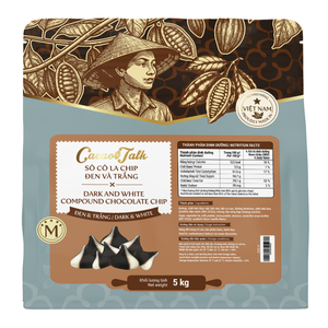 Pépites de chocolat noir et blanc de qualité supérieure en gros, fabrication OEM/ODM, pour pâtisseries, biscuits, gâteaux, HALAL, vente chaude - Product Image 6