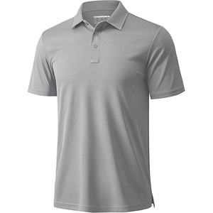 Polo de golf slim fit, tissu extensible à séchage rapide, col respirant, poignets côtelés, anti-odeur. - Product Image 5
