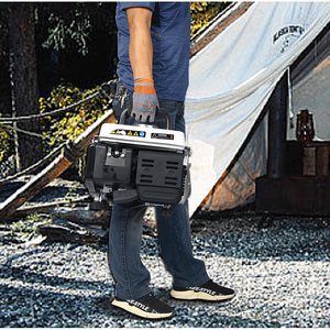 Generatore Portatile Ibrido Gas/Olio da 900W Conforme EPA, Ultra-Silenzioso a Conversione di Frequenza con Serbatoio Conforme da 4.2L 71cc a 4 Tempi - Product Image 3