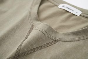 T-shirts pour hommes à manches courtes très tendance, en coton et polyester, prix de gros abordable, coupe classique, lavables - Product Image 2