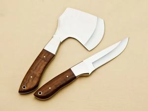2 Pcs Kitchen <b>Knife</b> <b>Set</b> Stainless Steel Professional Chef <b>Knife</b> <b>Set</b> with <b>Sharp</b> Blade and Wooden Handle - Product Image 2