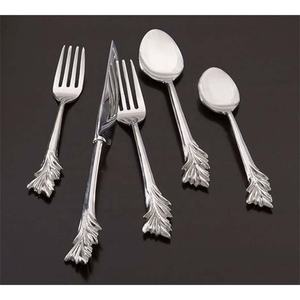 <b>Gold</b> Plated Spoon Fork and Knife Cutlery Set Luxury High Quality Stainless Steel Flatware for Home Restaurant Wedding Hotel - Product Image 4