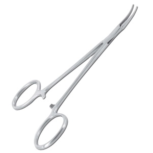 Pinza Hemostática Quirúrgica Packer Mosquito con Mordazas Curvas y Planas, Certificación CE Clase I, Instrumento Manual - Product Image 3