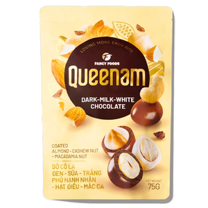 ราคาขายส่ง รับผลิตแบบ OEM/ODM ช็อกโกแลตดรากี ฮาลาล 75 กรัม ช็อกโกแลตเคลือบอัลมอนด์ เม็ดมะม่วงหิมพานต์ แมคคาเดเมีย สำหรับส่งออก - Product Image 1