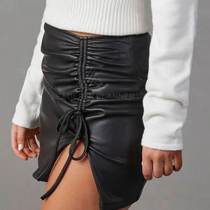 Jupes en cuir pour femmes fabriquées au Pakistan, nouvelle collection, légères et tendance, très demandées. - Product Image 4