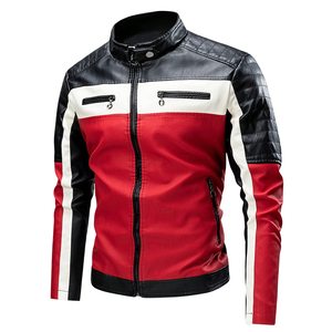 Custom Wholesale OEM ODM Genuine <b>Leather</b> Biker <b>Jacket</b> Men <b>Real</b> Cowhide Motorcycle <b>Jacket</b> Winter Casual Outerwear Manufacturer - Product Image 2