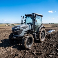 Tractor Agrícola Multifuncional 4x4 con Cargador Frontal y Quitanieves, al Mejor Precio, Pequeño y Compacto