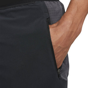 Shorts de sport décontractés pour hommes, écologiques, respirants, avec poches, taille mi-haute, logo frontal, cordon de serrage, couleur unie, vêtements de sport - Product Image 5