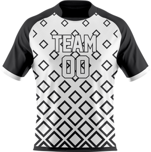 Maillot de football personnalisé pour hommes pour clubs et équipes, en maille respirante polyester/coton, séchage rapide, écologique, OEM - Product Image 2