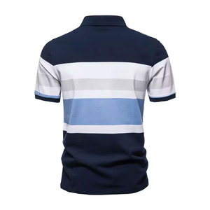 Polo de golf classique au style décontracté, coupe confortable, manches courtes, respirant - Product Image 2