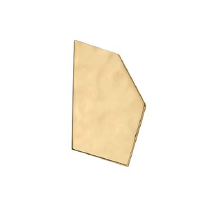 Elegant Unlacquered Brass Cabinet <b>Handle</b> <b>Gold</b> Finished Minimalist Furniture Knob for Drawer Wardrobe Door Customizable - Product Image 5