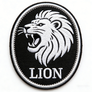 Patch brodé de haute qualité |   Étiquette logo haute densité pour vestes matelassées et vêtements de sport |   Usine OEM en gros - Product Image 2