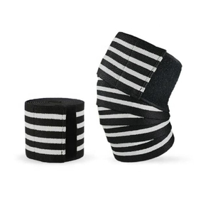 Bandes de genou réglables, légères, respirantes, antidérapantes, en nylon et élasthanne haute élasticité, pour la sécurité sportive et l'haltérophilie - Product Image 4