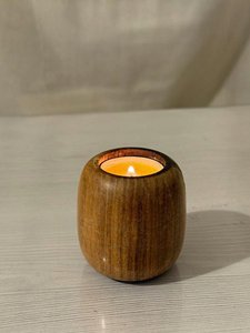 Unique Design Wooden <b>Tea</b> Light Holder Set Handmade Decorative Candle <b>Stand</b> for Coffee Table Shelf and Mantel Display - Product Image 6