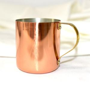 Classic Copper Drinking <b>Mug</b> With Strong Handle For Cocktail Juice Beer Water Stylish Barware Collection - Product Image 1