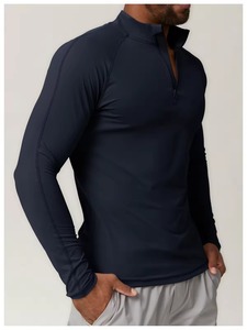 Fabricante de Ropa Deportiva Personalizada, Camiseta de Compresión de Alto Rendimiento, Absorbe la Humedad, Elástica en Cuatro Direcciones, Algodón Poliéster, OEM ODM, Venta al Por Mayor - Product Image 3