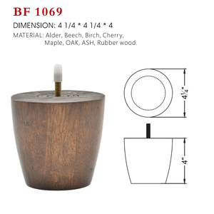 Straight Solid <b>Wood</b> Furniture Leg Sofa Cabinet Table Wooden Leg Replacement Custom Size Furniture Parts OEM - Product Image 6