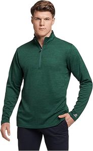 Men Sports Long Sleeve Shirts Half Zip up Sweatshirt Fitness Jogging Tops Breathable Training Compression Running T Shirts - Product Image 2