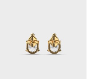 Pendientes de Diamantes Cultivados en Laboratorio con Corte de Pera, Certificados por IGI, Oro Rosa/Amarillo/Blanco de 9K, Pendientes Solitarios con Diamantes en Forma de Pera - Product Image 4