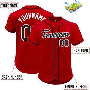 Maillot de baseball personnalisé pour hommes, femmes et jeunes, à boutons, t-shirt de sport, lettres et numéros cousus ou imprimés, grande taille - Product Image 2