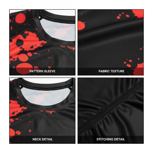 Custom Gradient Rash Guard Four way Stretch <b>Surfing</b> Freediving Sublimation <b>Printing</b> Personalized Logo Rashguard - Product Image 6