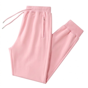 High Quality Autumn Winter Jogging Cotton Polyester Customized Plus Fleece Drawstring Cuffed Pant Customized Sweatpants <b>Men</b> - Product Image 3